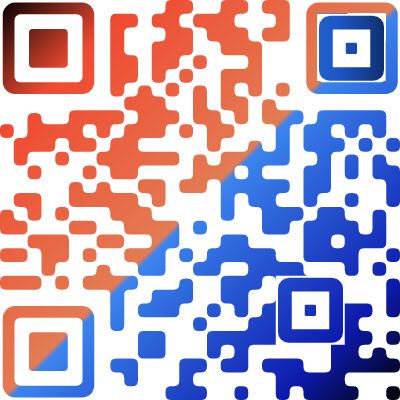 QR Code with gradient