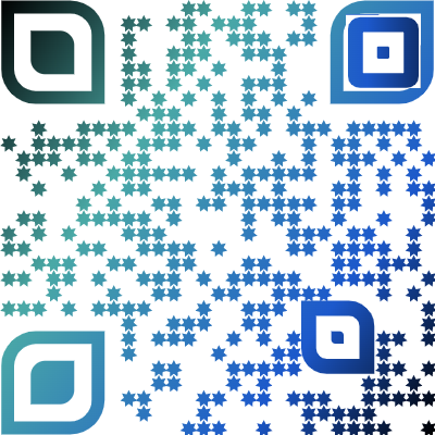 QR Code with gradient
