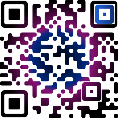 QR Code with gradient