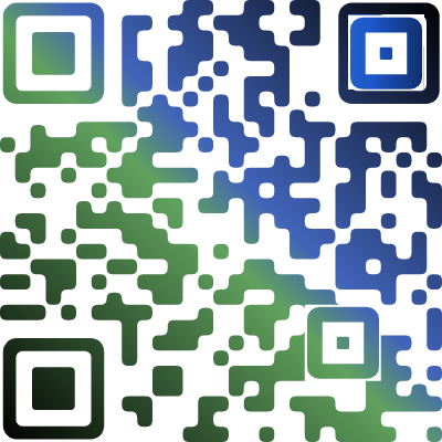 QR Code with gradient