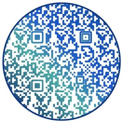 QR Code with gradient