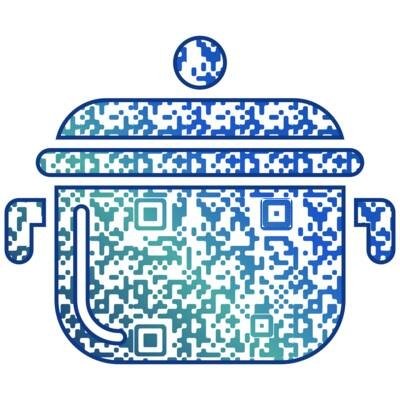 QR Code with gradient